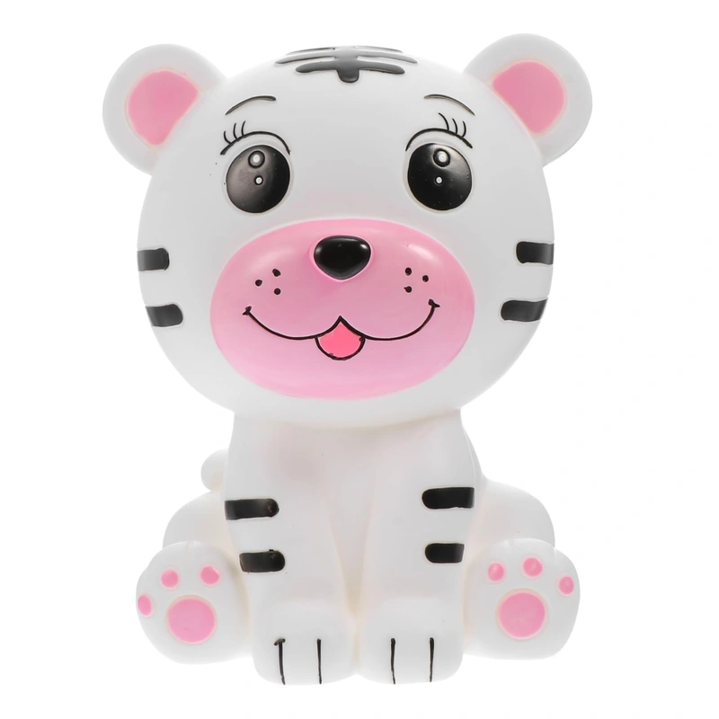1 Pc Tiger Piggy Bank Beautiful Piggy Bank Year Chinese Zodiac Figurines 2022 Home Decoration Money Storage Jar Ornament Piggy Bank Auto Decorate