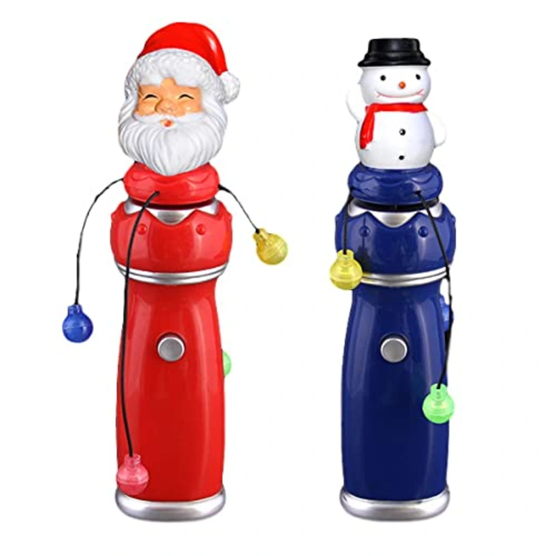 1 Unit Spinning Orbit LED Christmas Light Up Wand Assorted